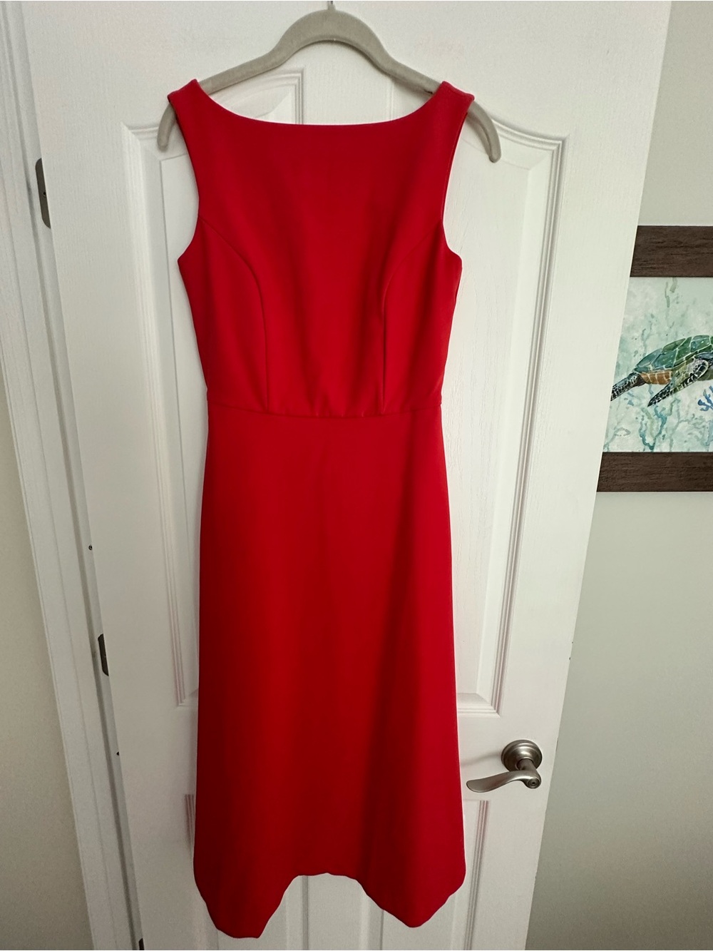 a . new day BRAND NEW Elegant Red Sleeveless A-Line Dress! NEVER WORN!